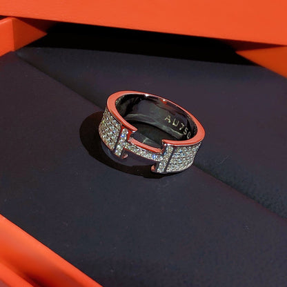 [LUXORA]H RING FULL DIAMOND