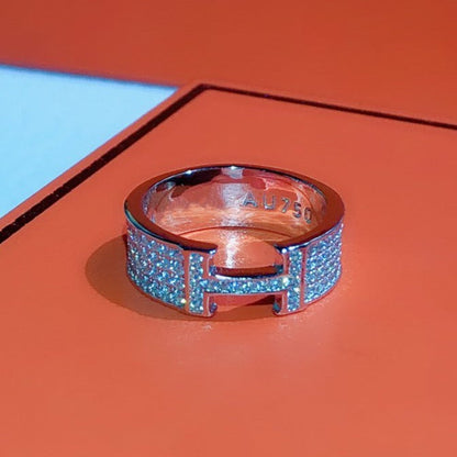 [LUXORA]H RING FULL DIAMOND