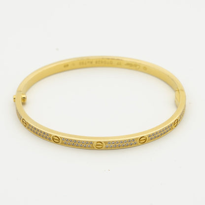 [LUXORA]LOVE BRACELET 3.65MM DIAMOND-PAVED