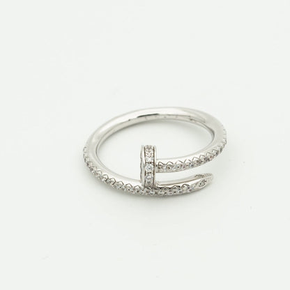 [LUXORA]JUSTE RING 1.8MM SILVER DIAMONDS