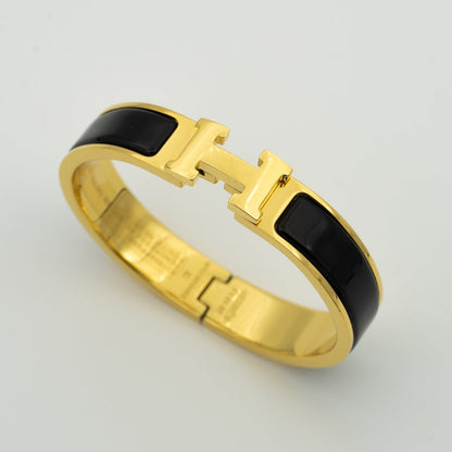 [LUXORA]H BLACK BRACELET