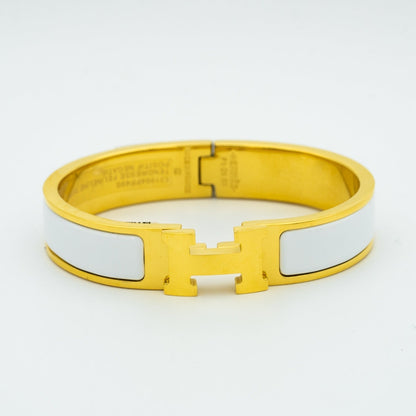 [LUXORA]H WHITE BRACELET