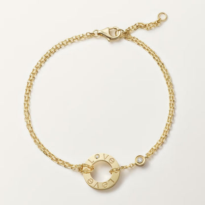 [⭐JeweliWhal]LOVE BRACELET 2 DIAMOND