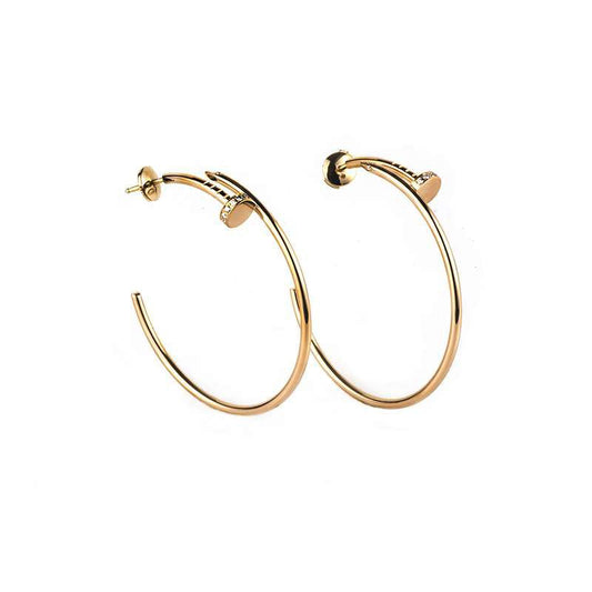 [LUXORA]JUSTE OHRRINGE GOLD DIAMANTEN 1.8MM