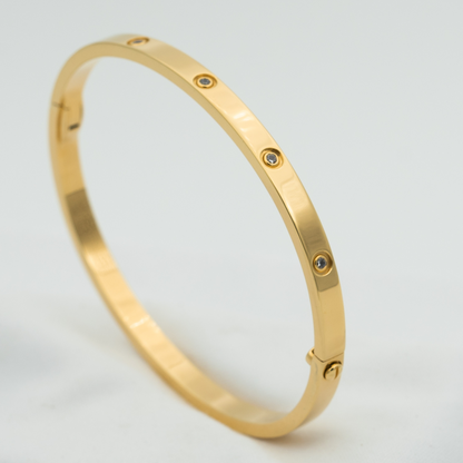 [LUXORA]LOVE BRACELET 3.65MM 10 DIAMONDS
