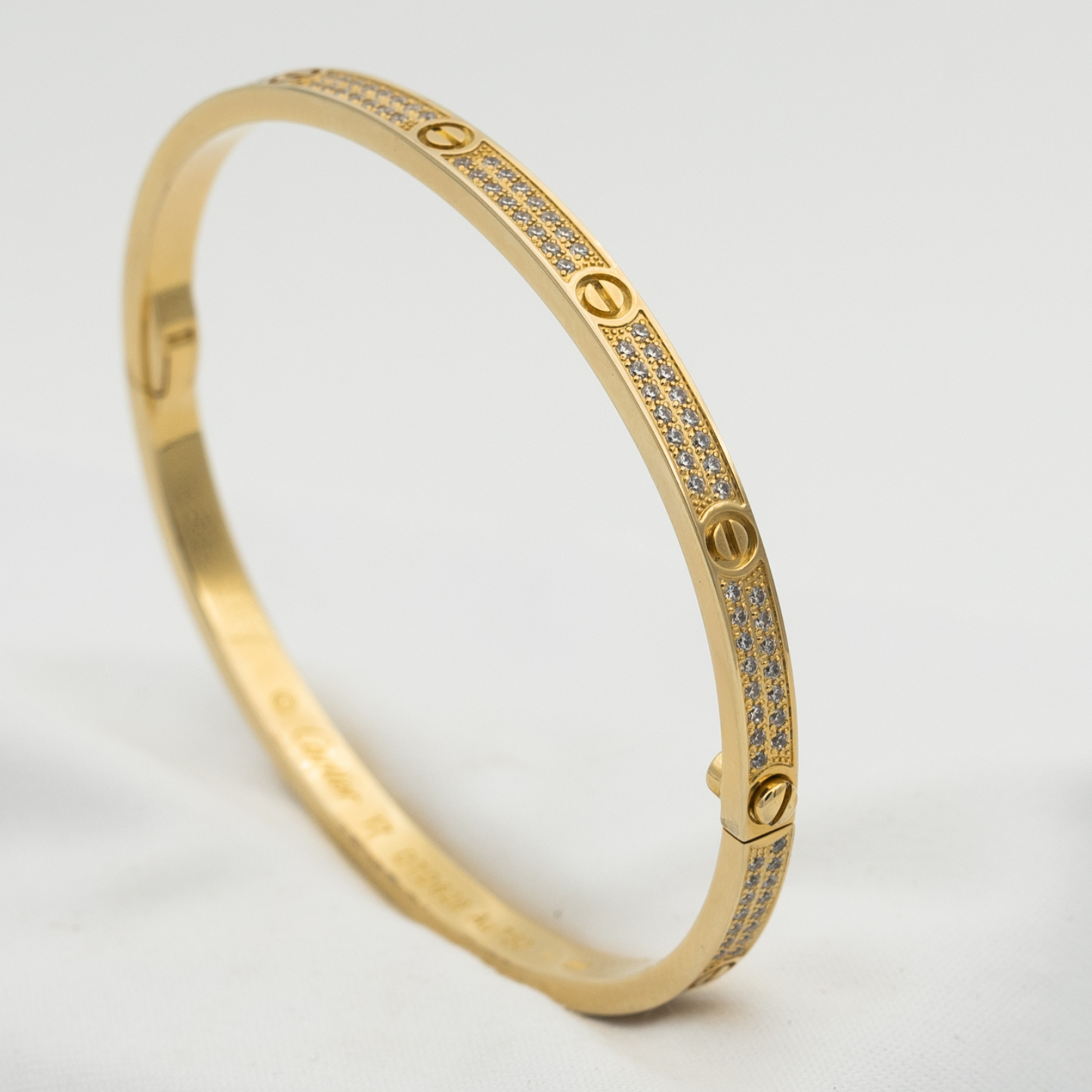 [LUXORA]LOVE BRACELET 3.65MM DIAMOND-PAVED