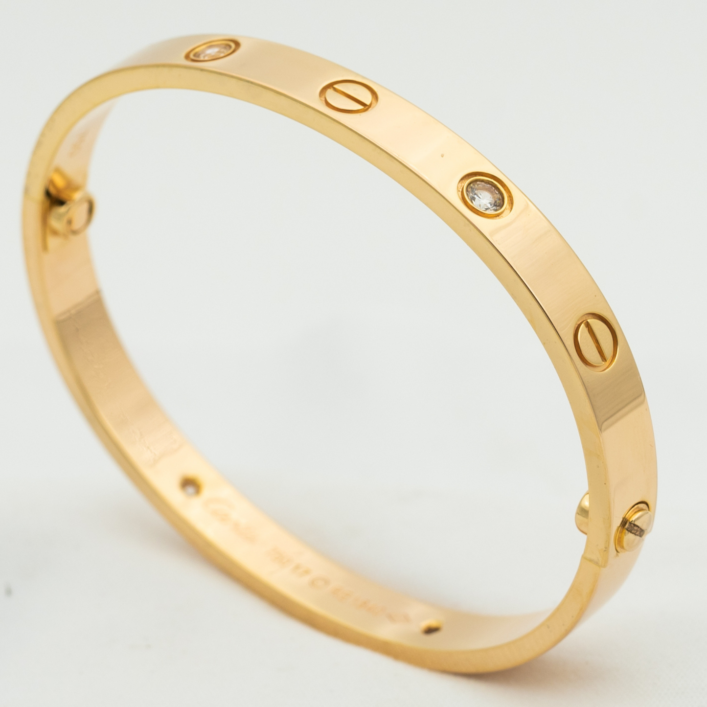 [LUXORA]LOVE BRACELET 6.1MM 4 DIAMONDS