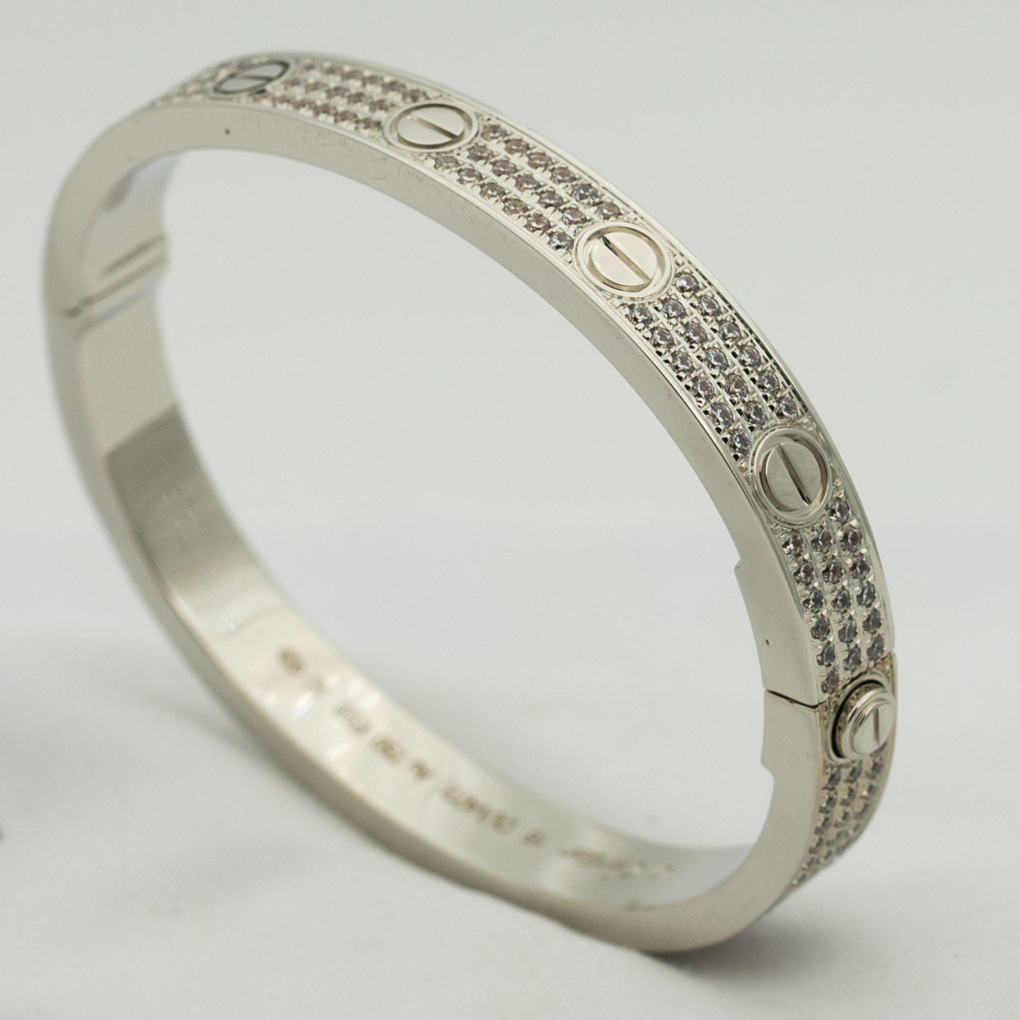 [LUXORA]LOVE BRACELET 6.1MM DIAMOND-PAVED