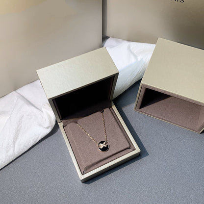 [LUXORA]JEUX DE PINK GOLD DIAMOND NECKLACE