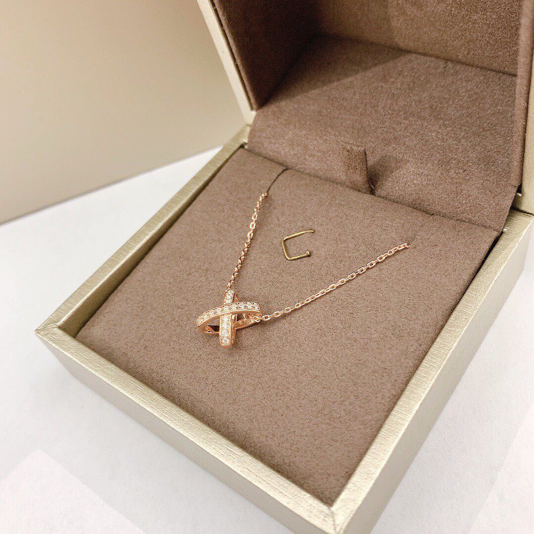 [LUXORA]JEUX DE DIAMOND NECKLACE