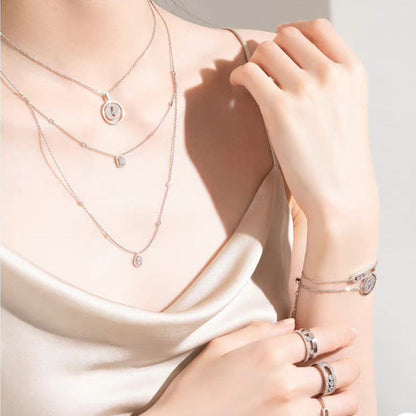 [LUXORA]Demo MOVER PM PAVED NECKLACE