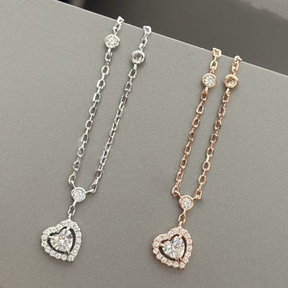 [LUXORA]JOY HEART DIAMOND NECKLACE