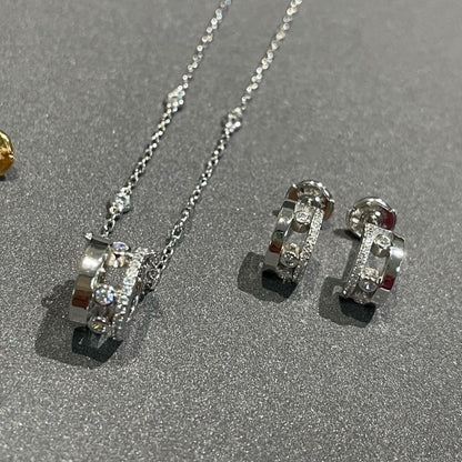 [LUXORA]CHAIN MOVE ROMANE PEDAND NECKLACE