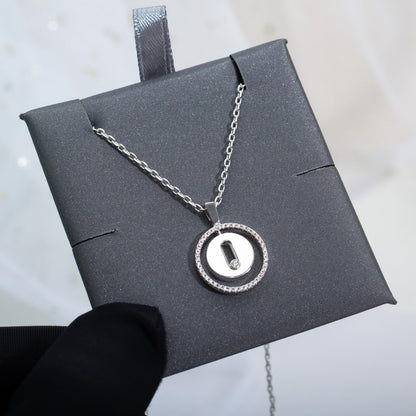 [LUXORA]Demo MOVE PM NECKLACE SILVER DIAMOND