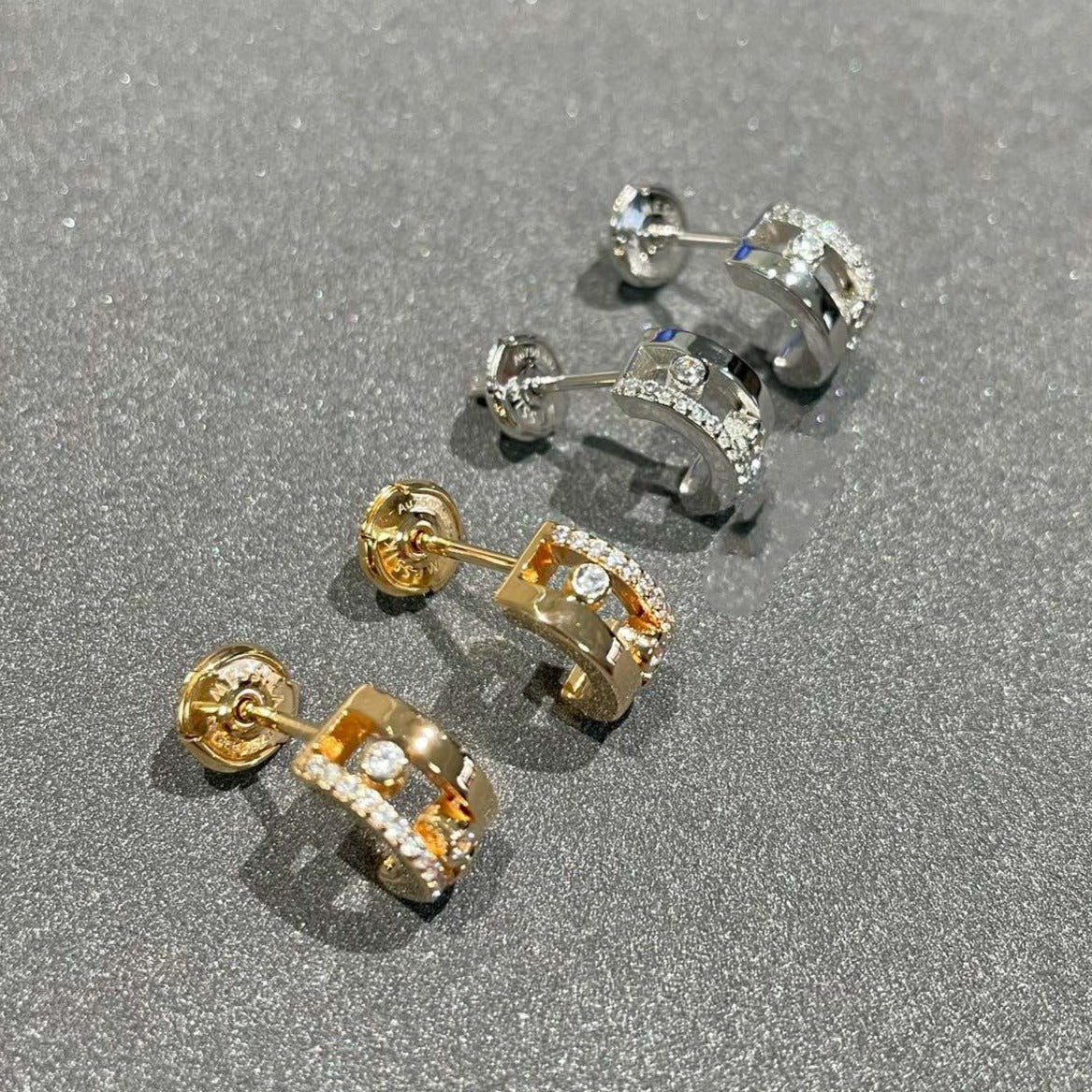 [LUXORA]MOVE ROMANE EARRINGS DIAMOND