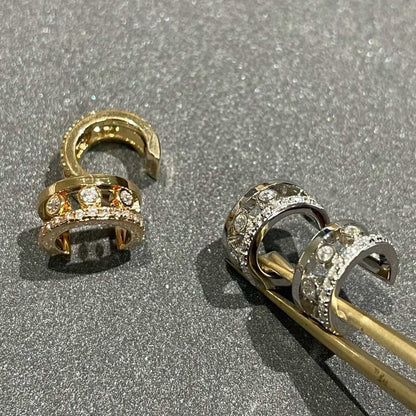[LUXORA]MOVE ROMANE EARRINGS DIAMOND