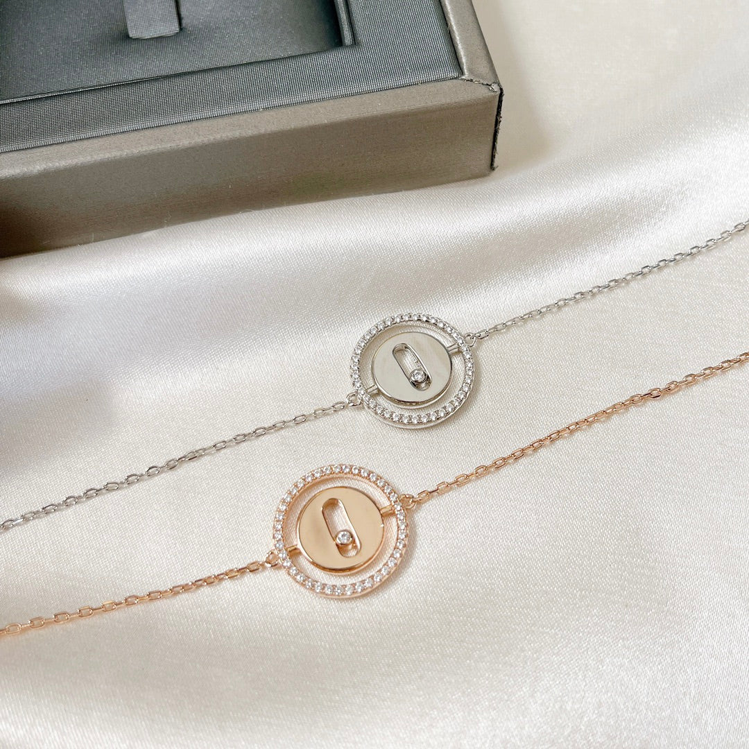 [LUXORA]Demo MOVE PAVED DIAMOND BRACELET