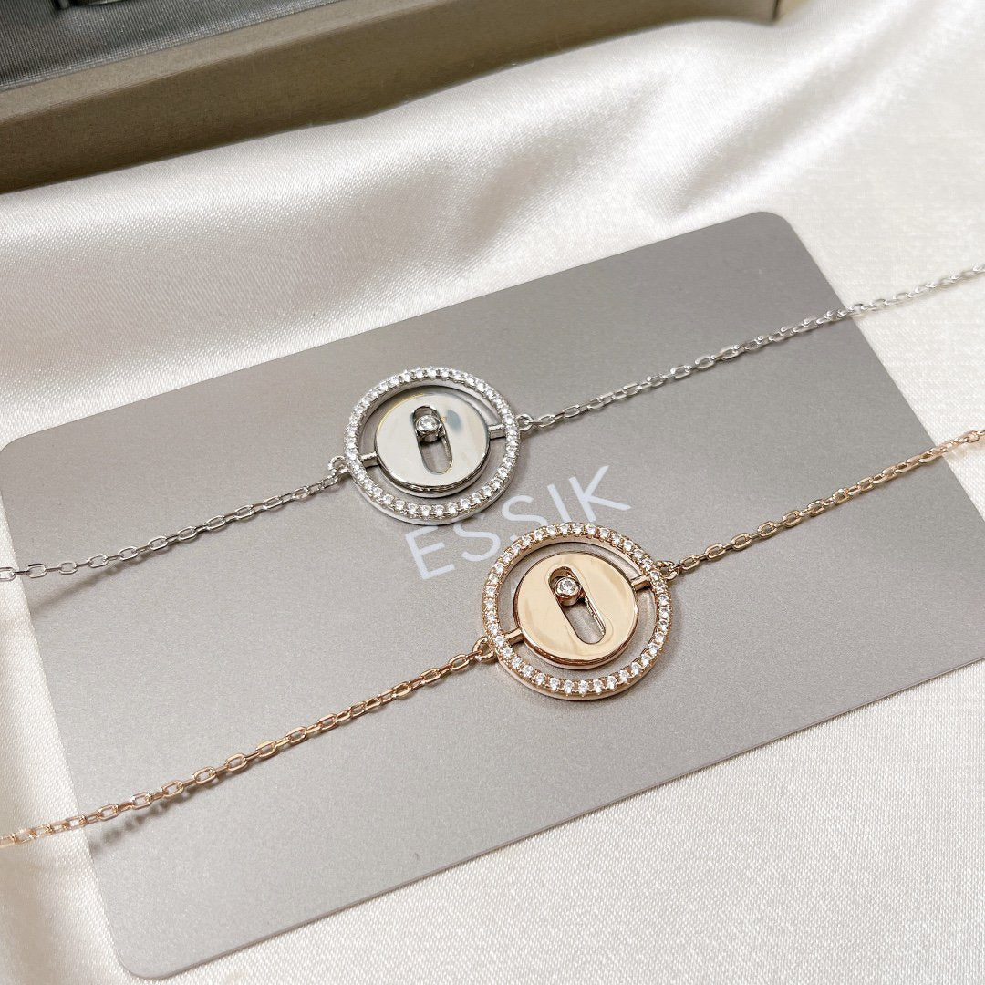 [LUXORA]Demo MOVE PAVED DIAMOND BRACELET