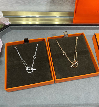 [LUXORA]HM STERLING CHAINE D'ANCRE HEART