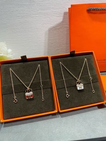 [LUXORA]H CIRCE MOISSANITE PENDANT NECKLACE GOLD