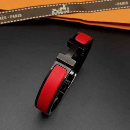 [LUXORA]CLIC HM SO BLACK RED BRACELET