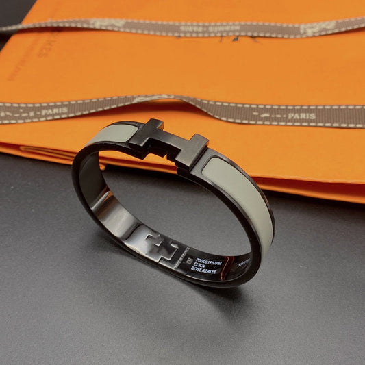 [LUXORA]CLIC HM SO BLACK GREY BRACELET