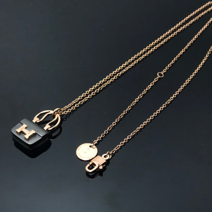 [LUXORA]WOMEN'S HM AMULETTES CONSTANCE PENDANT NECKLACE