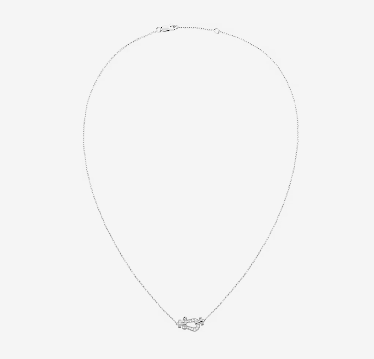 [LUXORA]FORCE 10 DIAMOND SILVER NECKLACE MINI MODEL