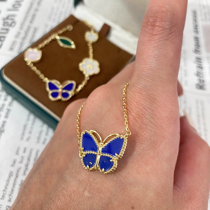 [LUXORA]  2026 NEW LUCKY BUTTERFLY 1 MOTIFS NECKLACE