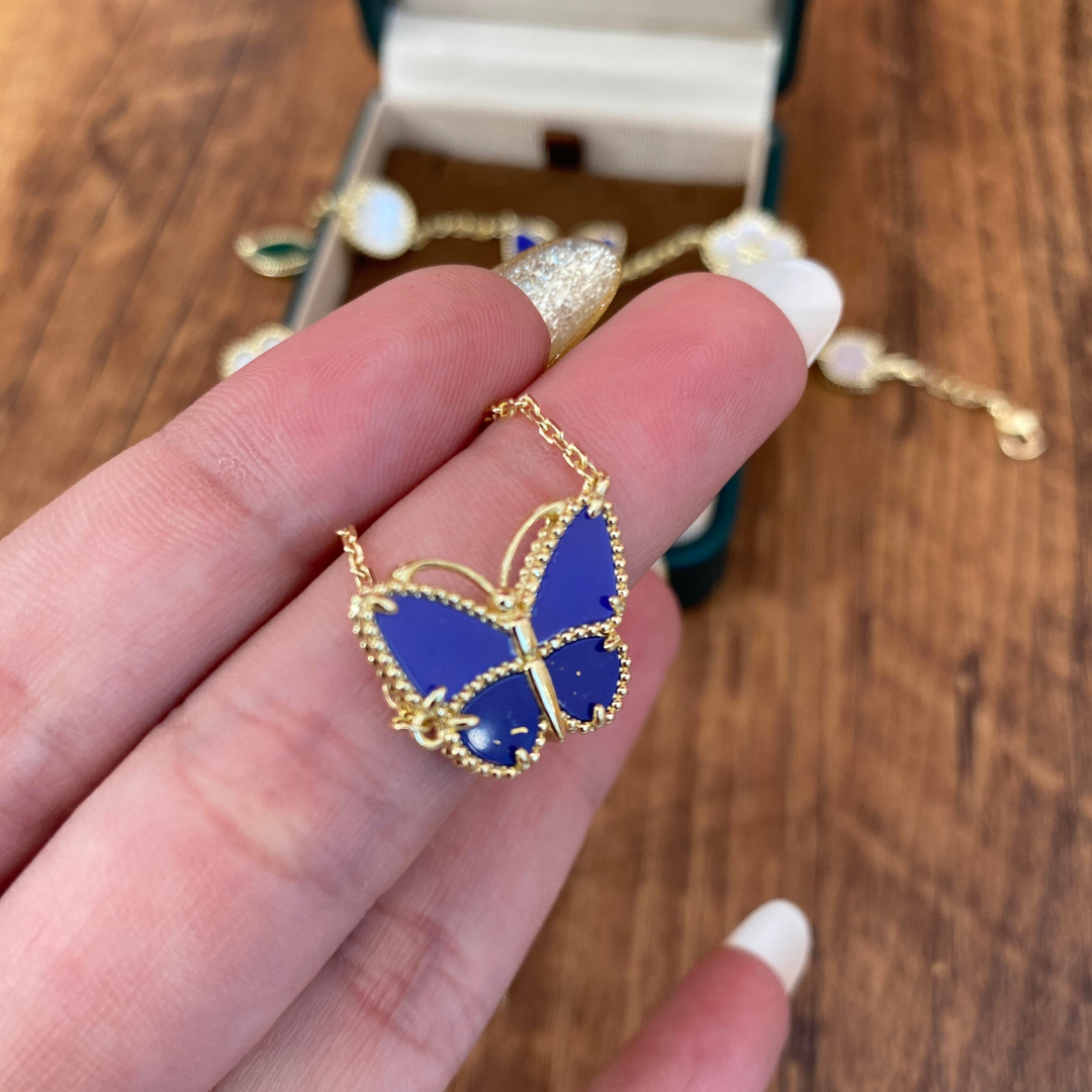 [LUXORA]  2026 NEW LUCKY BUTTERFLY 1 MOTIFS NECKLACE