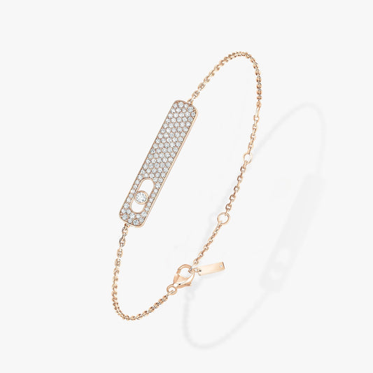 [LUXORA]MOVE CLASSIQUE DIAMOND PAVED BRACELET