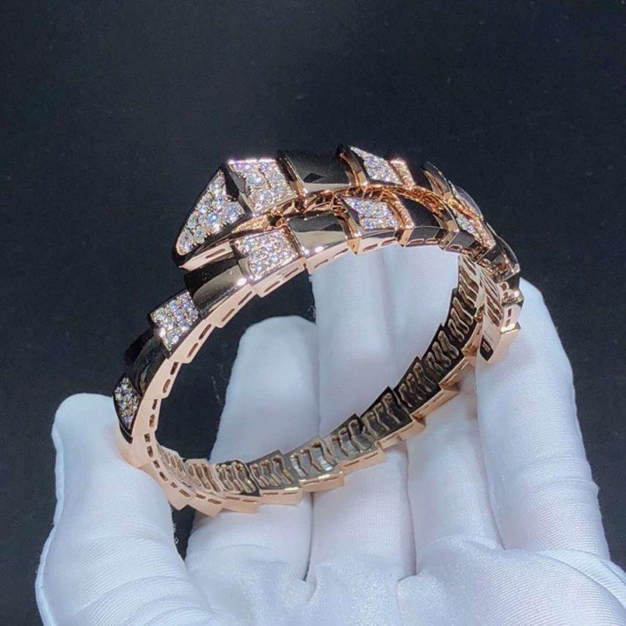 [LUXORA]SERPENTI BRACELET PINK GOLD DIAMOND