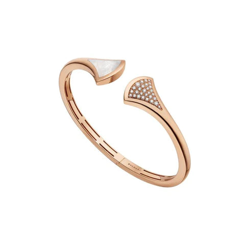 [LUXORA]DREAM BRACELET OFFEN ROSÉGOLD MOP DIAMANT