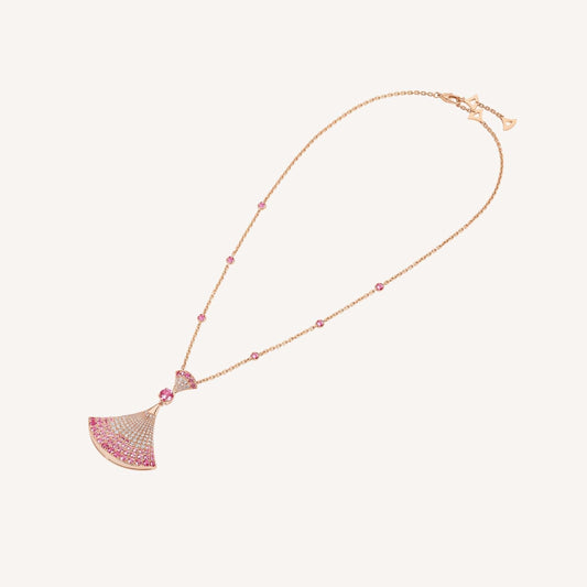 [LUXORA]HALSKETTE DIAMANT ROSÉGOLD