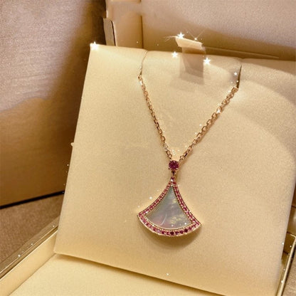[LUXORA]DREAM NECKLACE MOP DIAMOND PINK