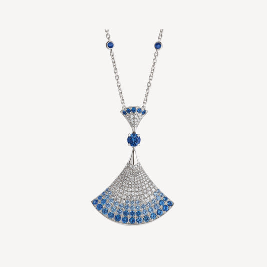 [LUXORA]HALSKETTE TRAUM ACHAT SILBER DIAMANT