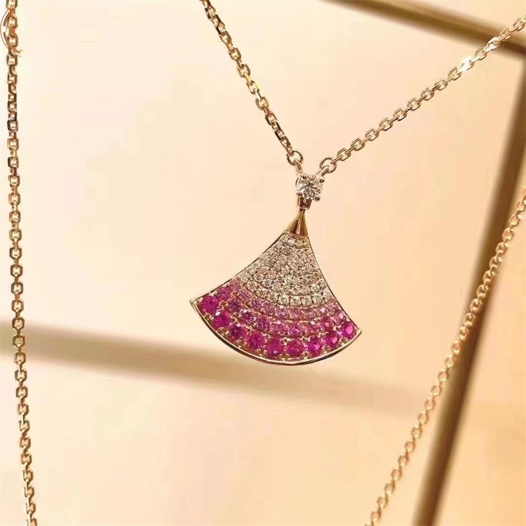 [LUXORA]DREAM NECKLACE PINK GOLD PINK DIAMOND