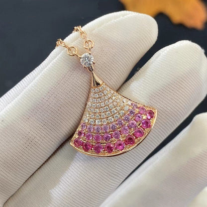 [LUXORA]DREAM NECKLACE PINK GOLD PINK DIAMOND