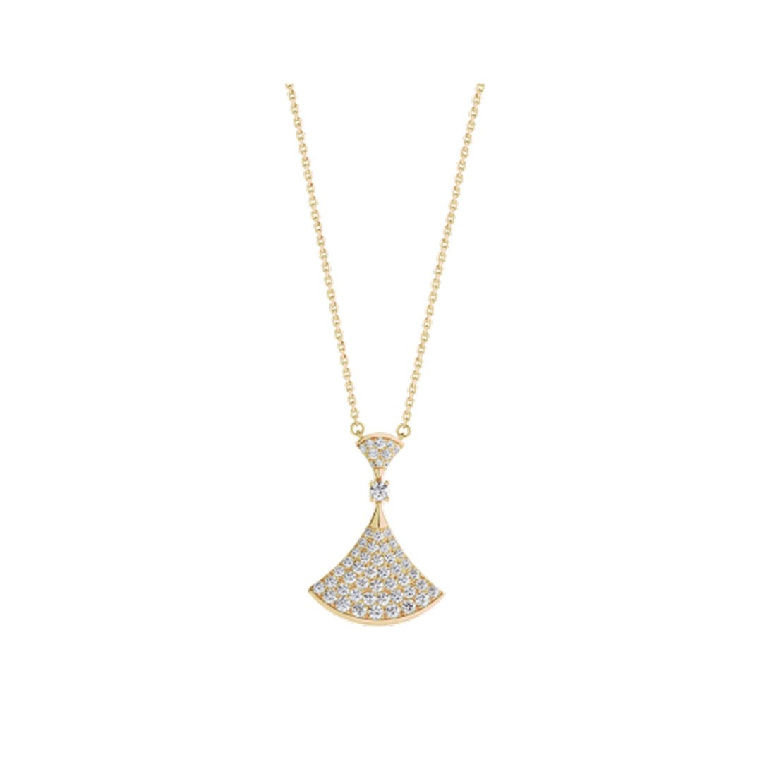 [LUXORA]DREAM NECKLACE GOLD FULL DIAMOND