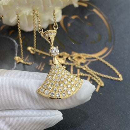 [LUXORA]DREAM NECKLACE GOLD FULL DIAMOND