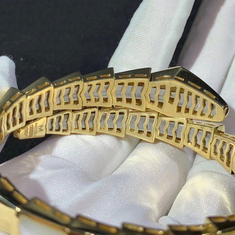 [LUXORA]SERPENTI BRACELET MOP GOLD