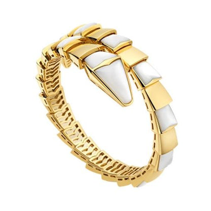 [LUXORA]SERPENTI BRACELET MOP GOLD