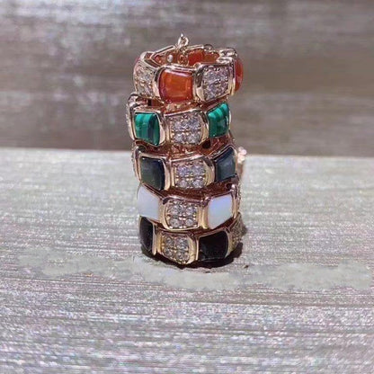[LUXORA]SERPENTI PEDANT DIAMOND NECKLACE