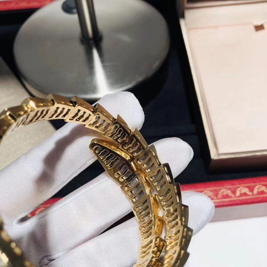 [LUXORA]SERPENTI BRACELET 8MM GOLD DIAMOND