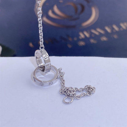 [⭐JeweliWhal]LOVE BRACELET DOUBLE RING