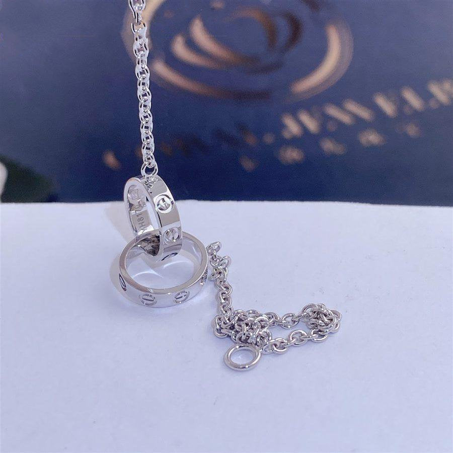 [LUXORA]LOVE BRACELET DOUBLE RING