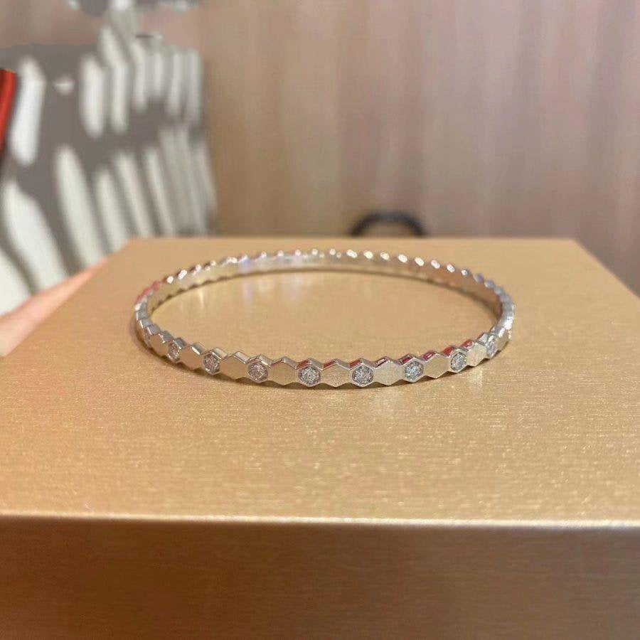 [LUXORA]BEE LOVE SILVER DIAMOND BRACELET