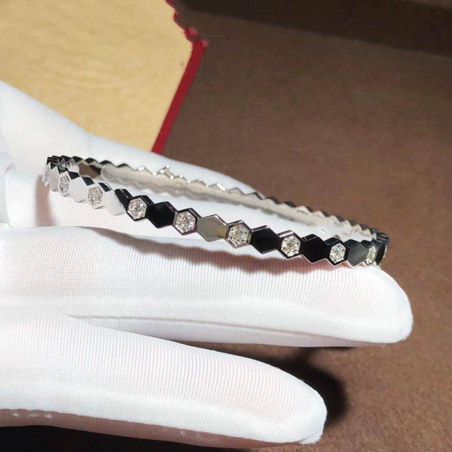 [LUXORA]BEE LOVE SILVER DIAMOND BRACELET