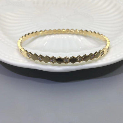 [LUXORA]BEE LOVE GOLD DIAMOND BRACELET