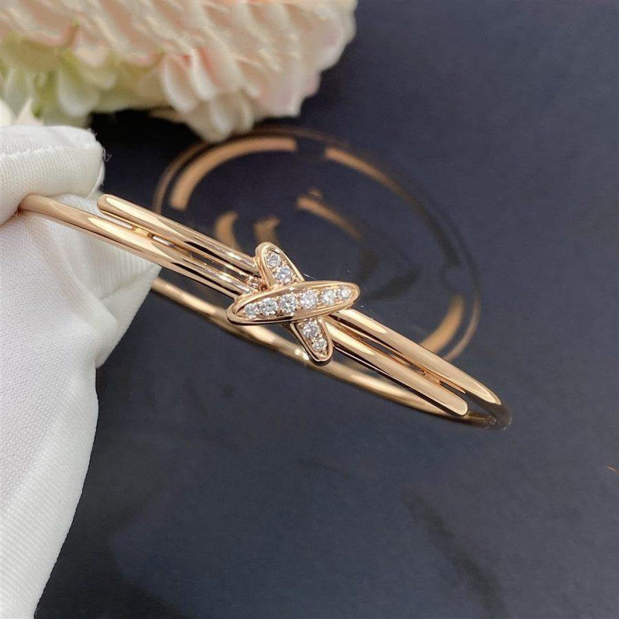 [LUXORA]JEUX DE BRACELET PINK GOLD DIAMONDS